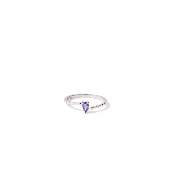 Minimal Teardrop Ring